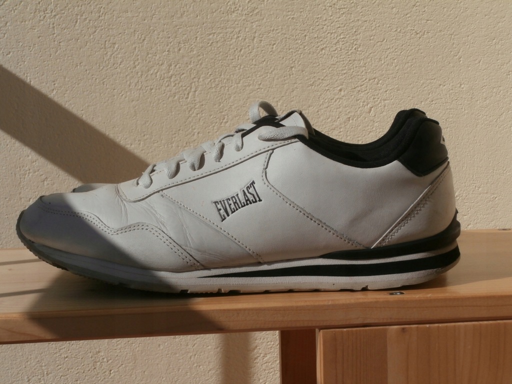 Buty szkolne Everlast Classic 43,5 28 białe skóra