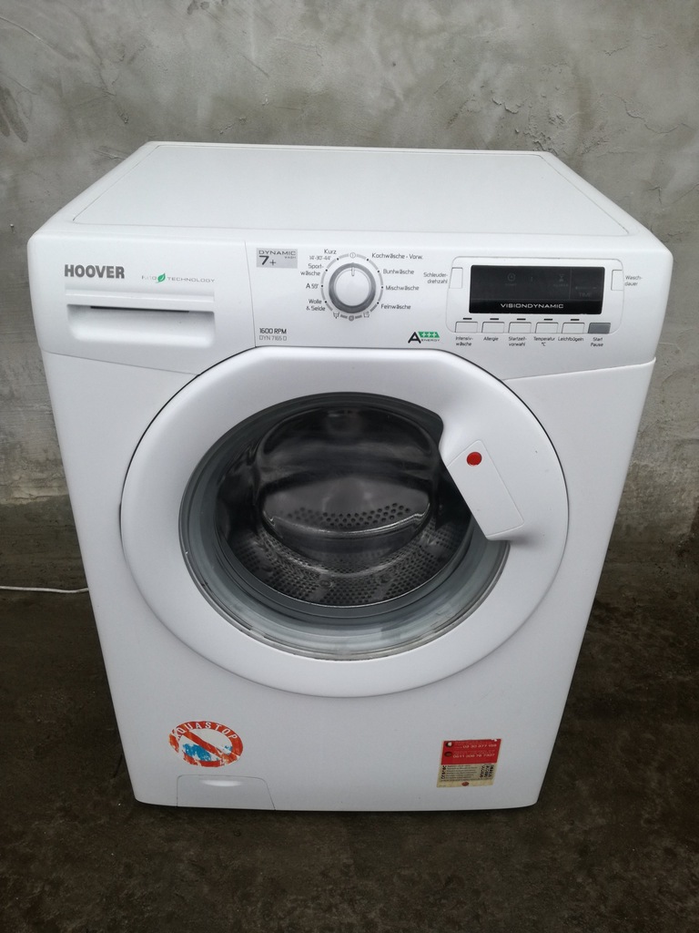 Piękna Pralka HOOVER Eco Dynamic 7kg LCD 1400 A+++