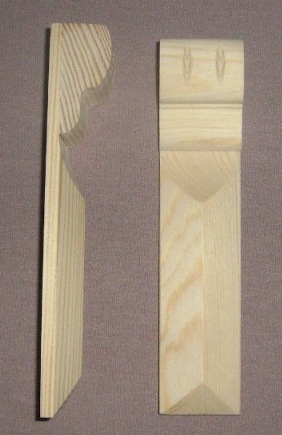 PILASTRY ZDOBINY KAPITELE DREWNIANE nr2