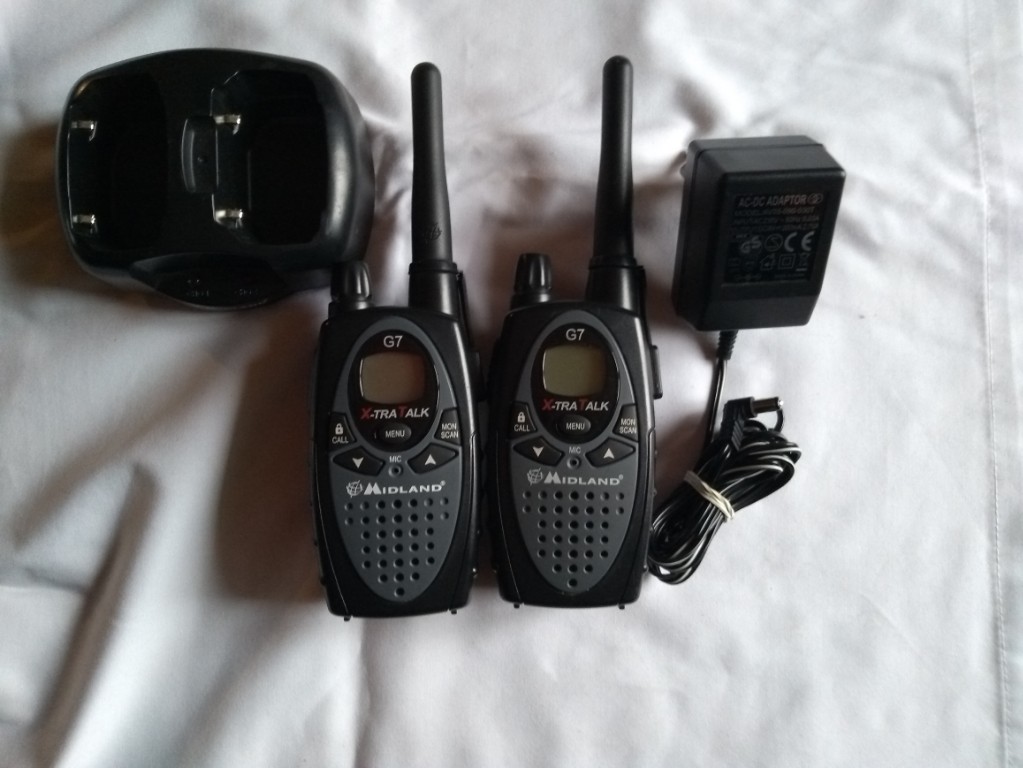 Radiotelefon MIDLAND G7 zestaw 2 sztuki + ładowark