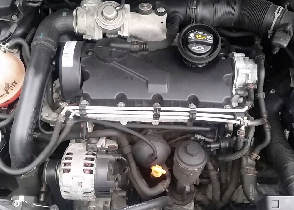 SILNIK VW Bora 1.9 TDI 101KM 00-05r pali ! AXR