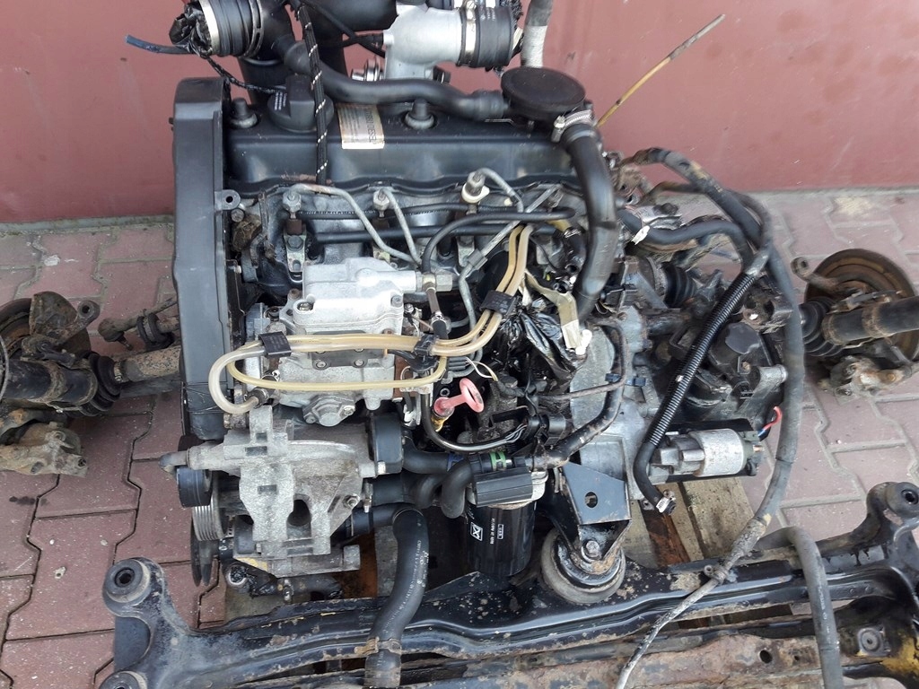 Silnik 1Z 90 KM 66 KW 1.9 TDI Vw Passat B4 Golf 3