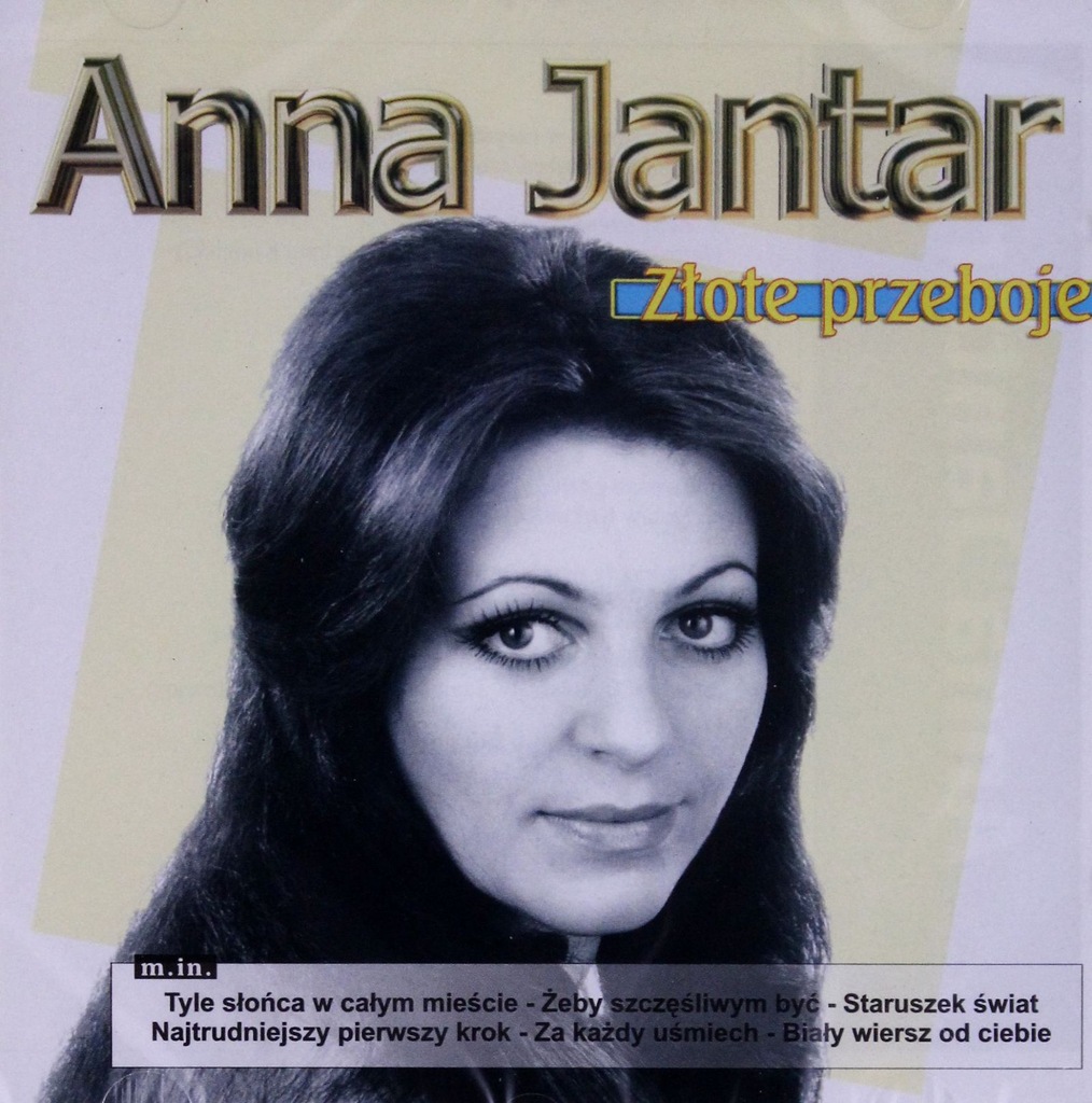 ANNA JANTAR: ZŁOTE PRZEBOJE [CD] - 5838113867 - oficjalne archiwum Allegro