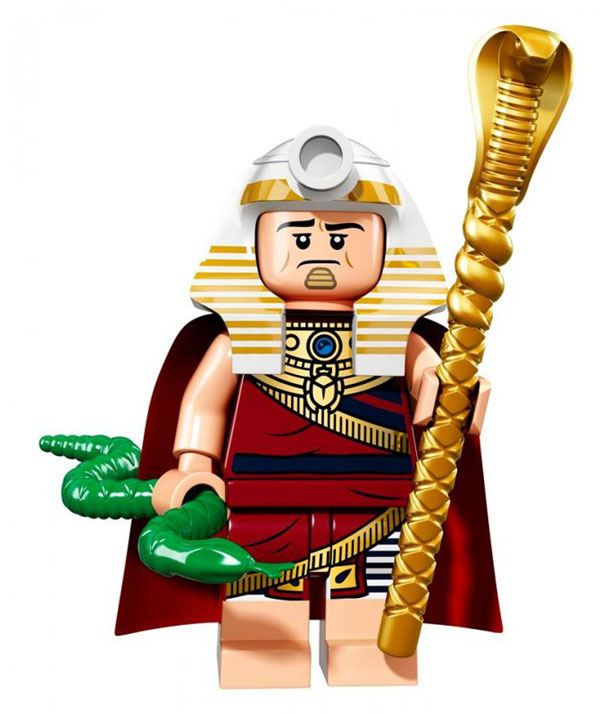 LEGO  minifigurka seria BATMAN 71017 Król Tut  19