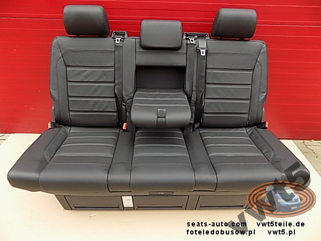 Kanapa VW T5 T6 Multivan skóra antracyt 10035511