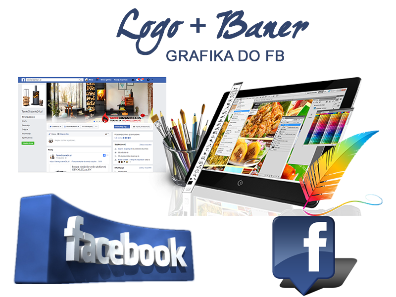 GRAFIKA DO FB FIRMOWEGO  FAN PAGE BANER + LOGO