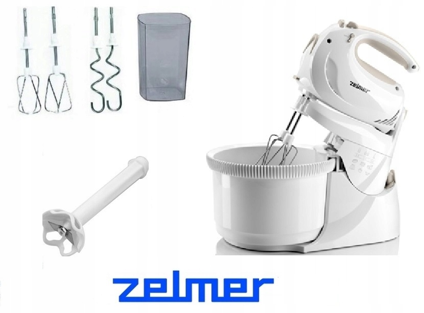 ROBOT MIKSER z misą ZELMER 481.64I +NASADKA+KUBEK