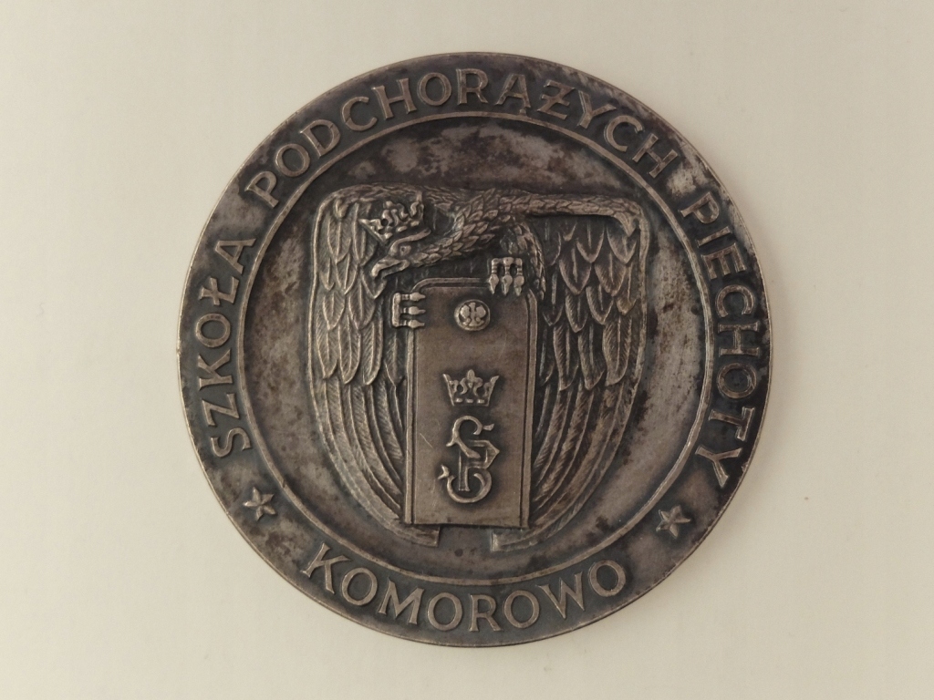 Szkoła Podchorążych Piechoty - medal pamiątkowy