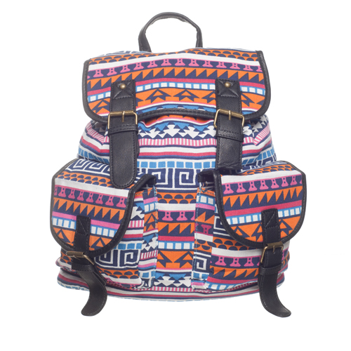 Plecak Wakacyjny Vintage Hipster Plecaki RETRO A4