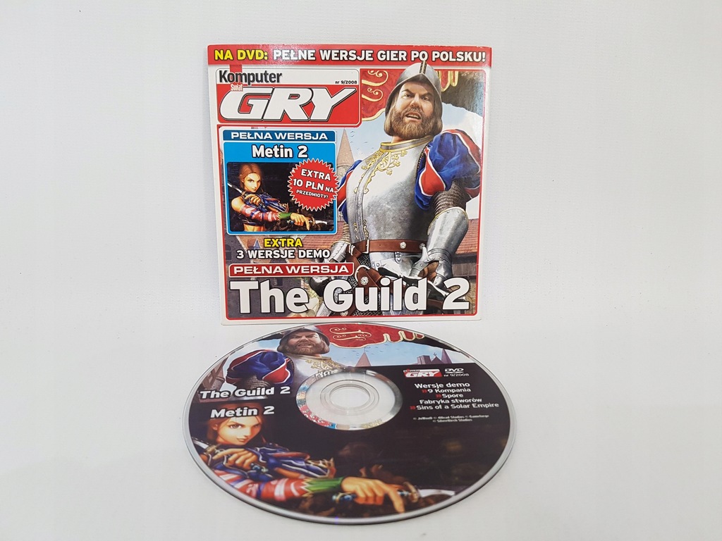 The Guild 2 + Metin 2 II PC Polska PL