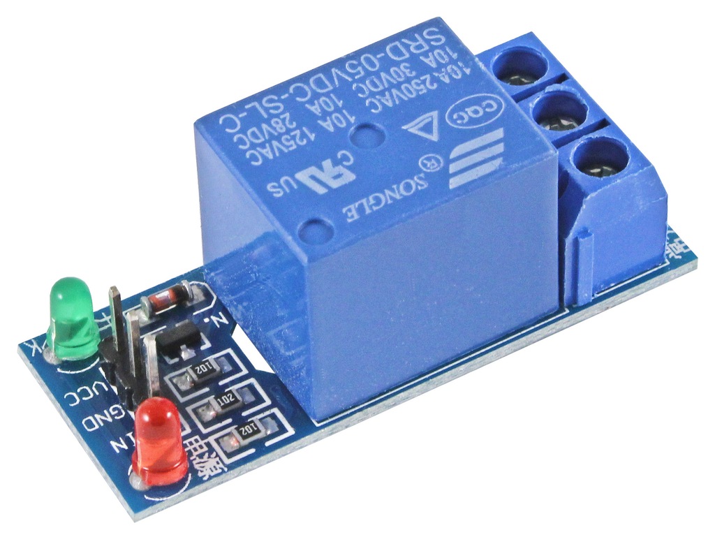 PRZEKAŹNIK 1-KANAŁOWY SRD-05 5V ARDUINO P1