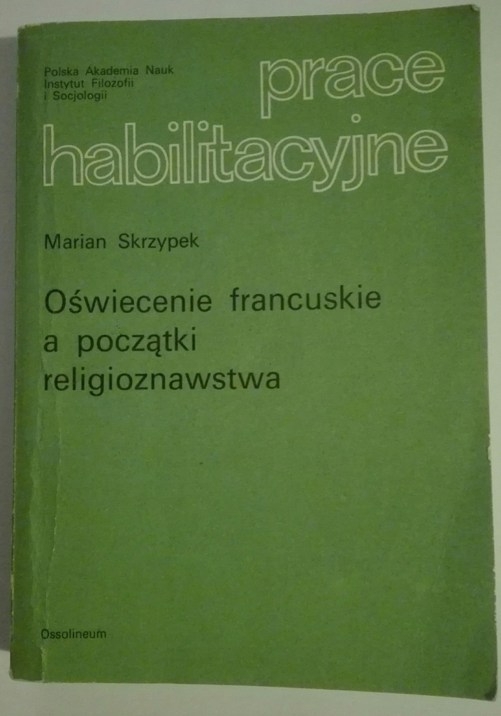 Oświecenie francuskie a początki religioznawstwa