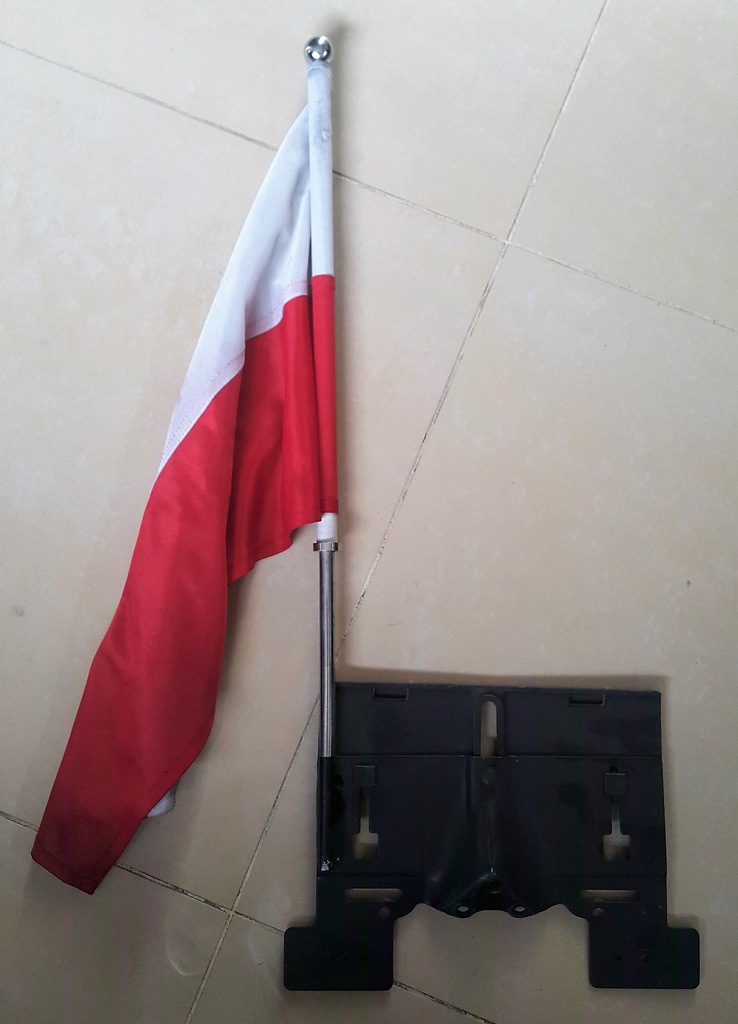 MOCOWANIE TABLICY REJESTRACYJNEJ VTX MASZT FLAGA