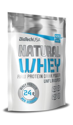 BioTech Natural Whey 500g 100% CONCENTRATE BIAŁKO