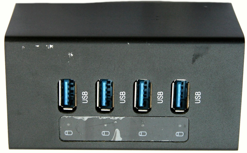 Hub USB 3.0 Conrad 629547 2 porty nie działają