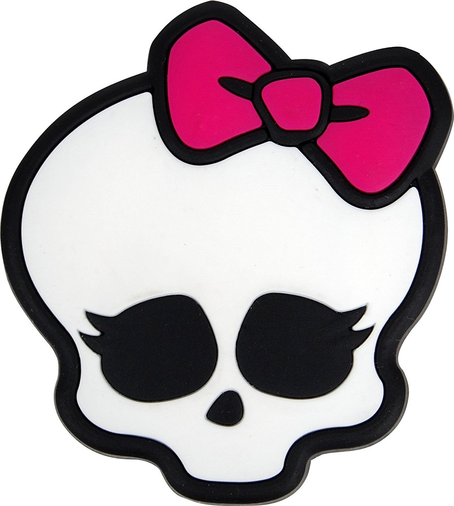 Mattel Gumowe Magnesy Zestaw Czaszka Monster High