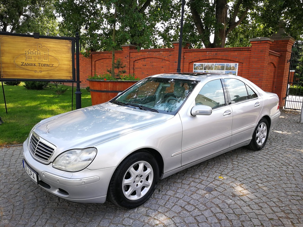 Mercedes W220 S 320+GAZ pełna książka OKAZJA 2000r