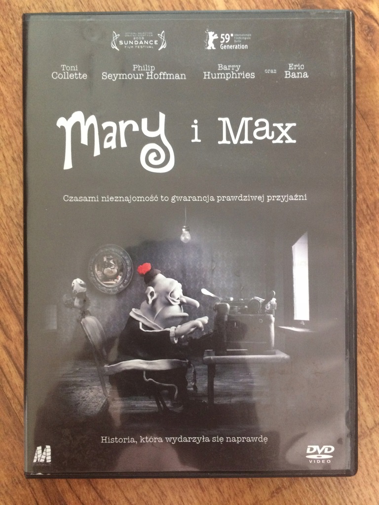 Mary i Max - film DVD Lektor, napisy PL