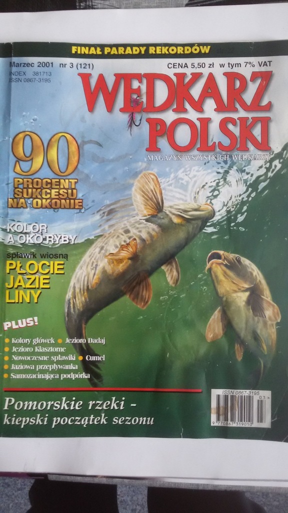 WĘDKARZ POLSKI NR 3/2001