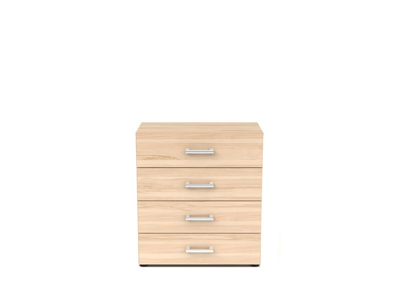 Komoda KOM4S Libera - Black Red White