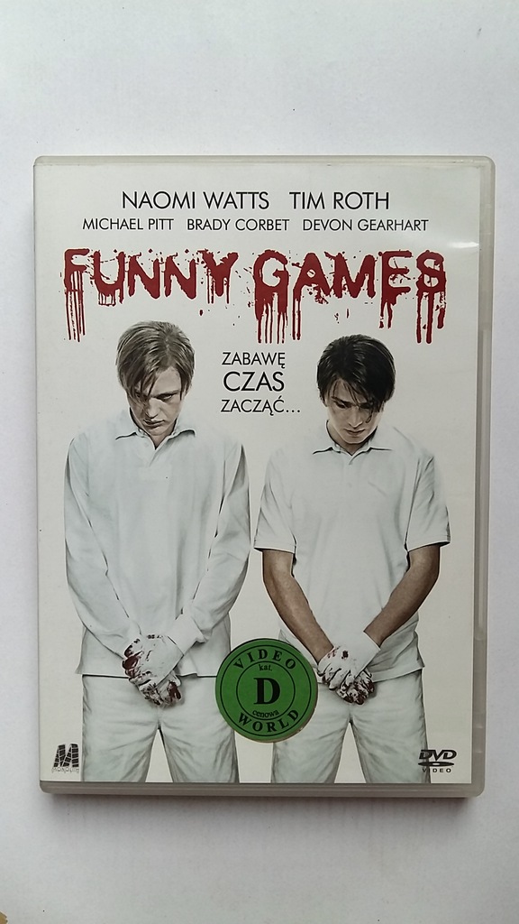 FUNNY GAMES DVD LEKTOR PL 7024255872 oficjalne archiwum Allegro