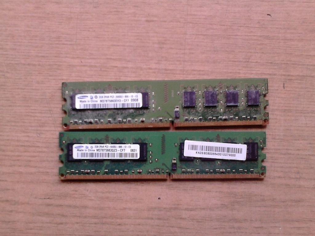 2GB, DDR2 6400U -666 SAMSUNG