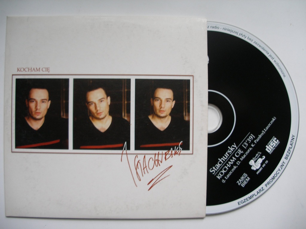 STACHURSKY - Kocham Cię [Promo CD] UNIKAT