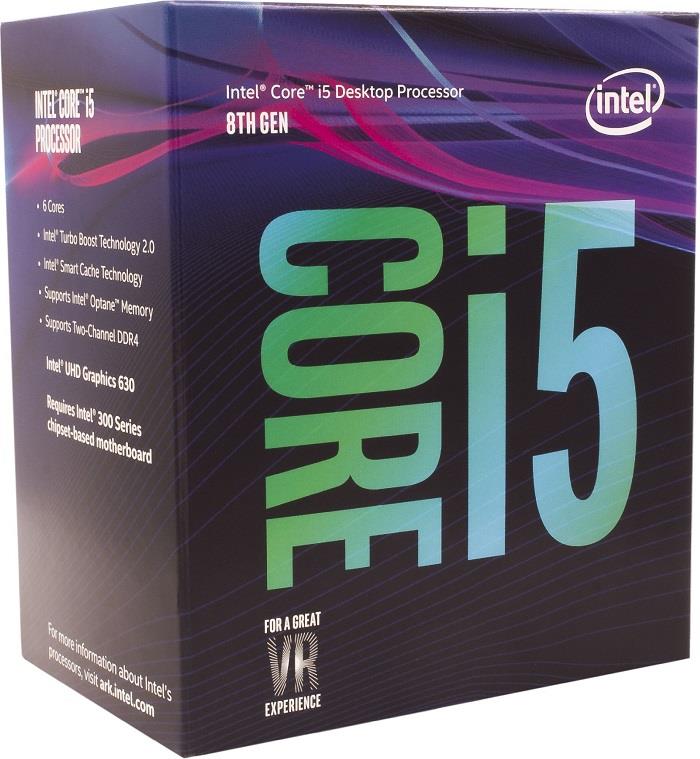 Procesor Intel i5-8600K 6rdzeni BOX nowy na stanie
