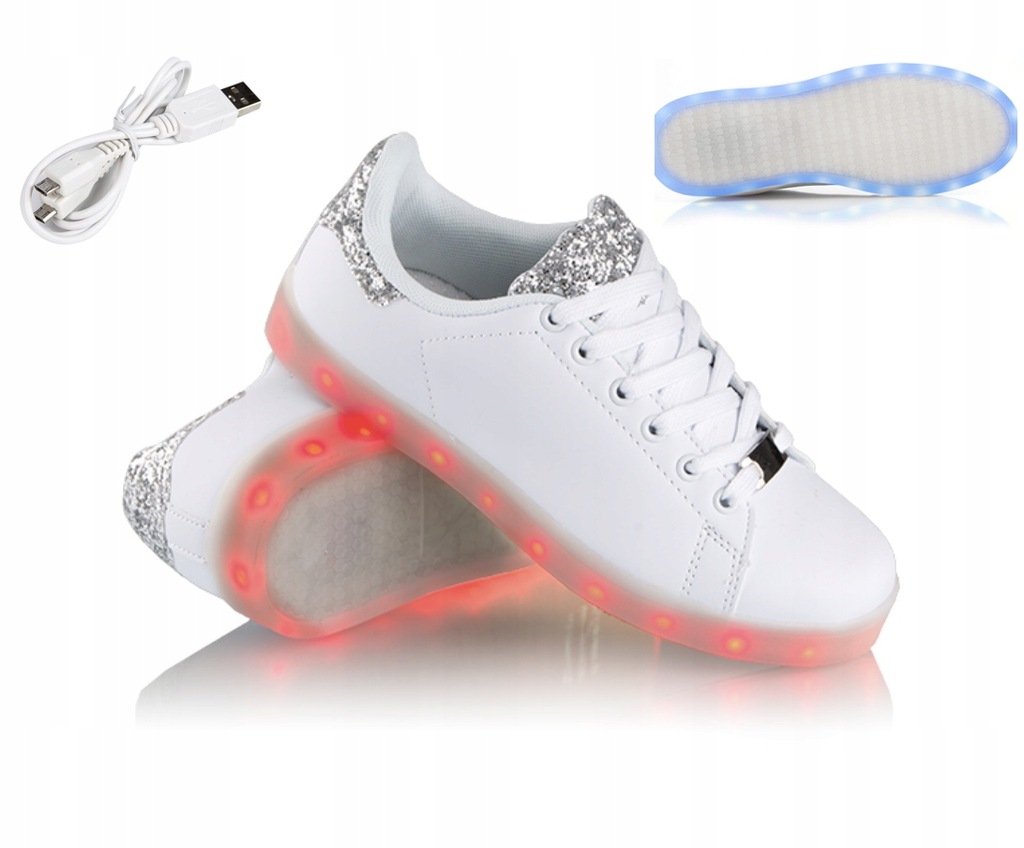 Buty Led Swiecace Brokat Brokatowe Z Brokatem R 34 7565829844 Oficjalne Archiwum Allegro