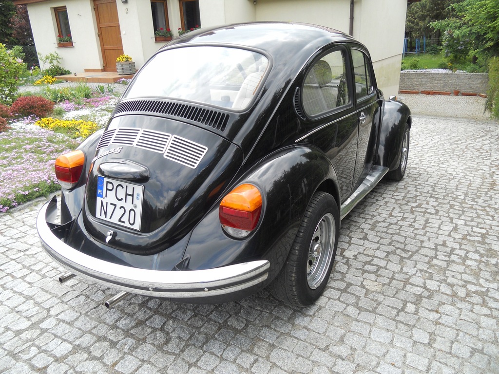 VW Garbus czarny 1,6 7514617540 oficjalne archiwum Allegro