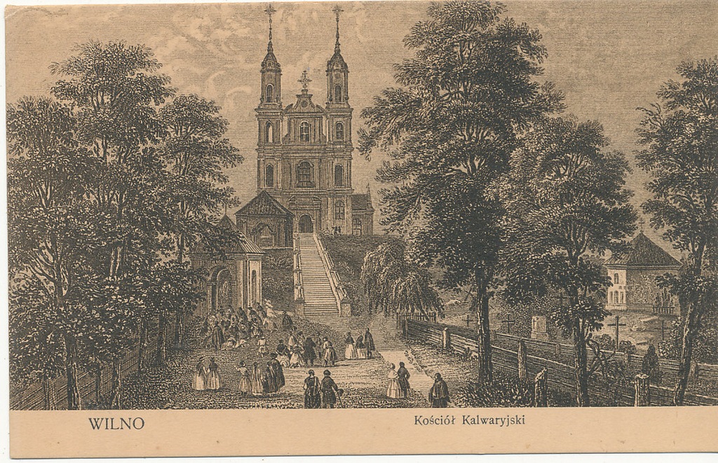 Wilno Kościół Kalwaryjski wyd.D.Wizun.
