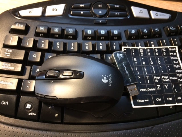LOGITECH VX NANO + Cordless Wave  ZESTAW