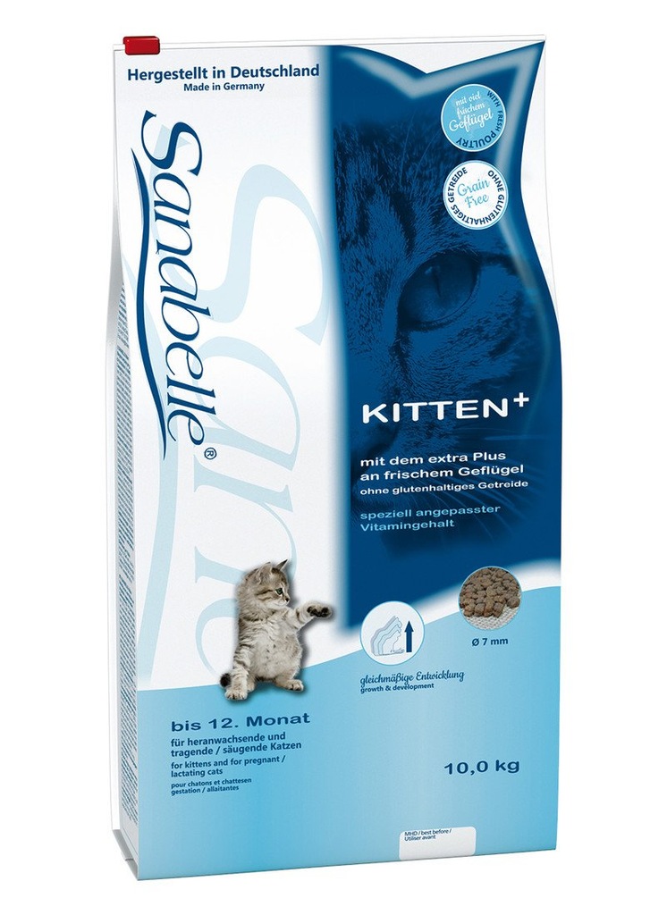 Sanabelle Kitten koteki w ciąży bezglutenowa  10kg