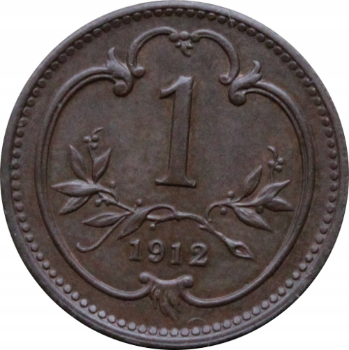 1 halerz 1912 Austria st.II
