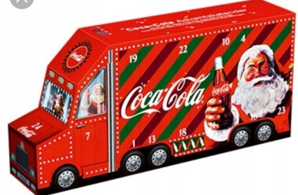 Kalendarz adwentowy Ciężarówka Coca cola