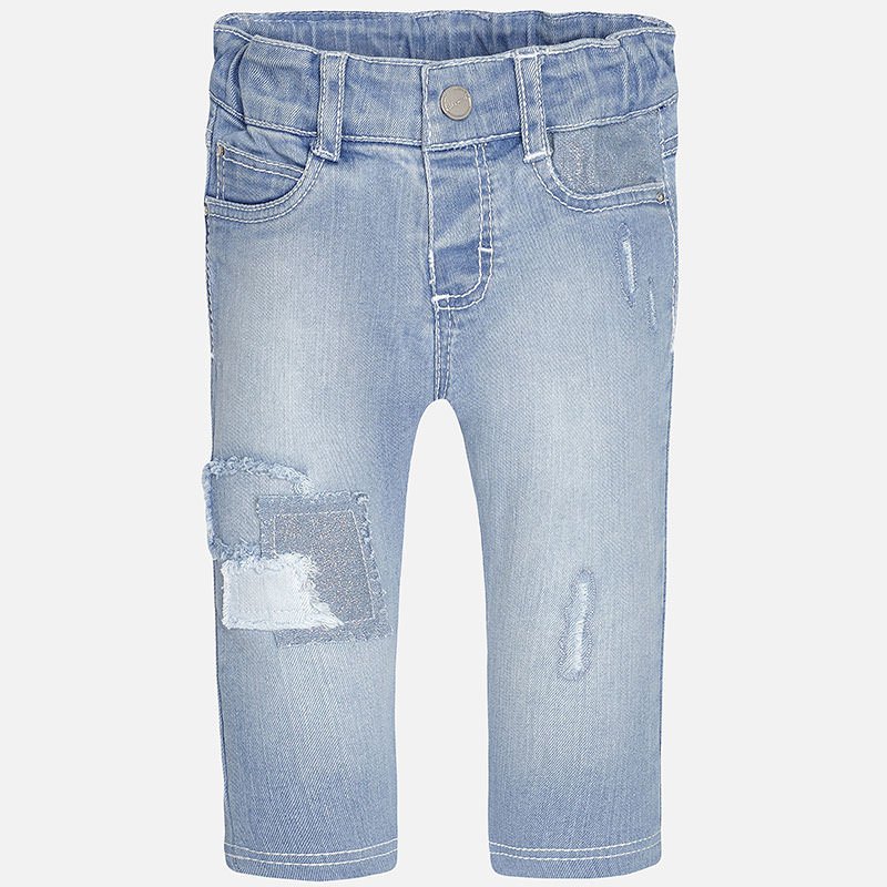 Długie spodnie w stylu jeans Mayoral 1551-005 68