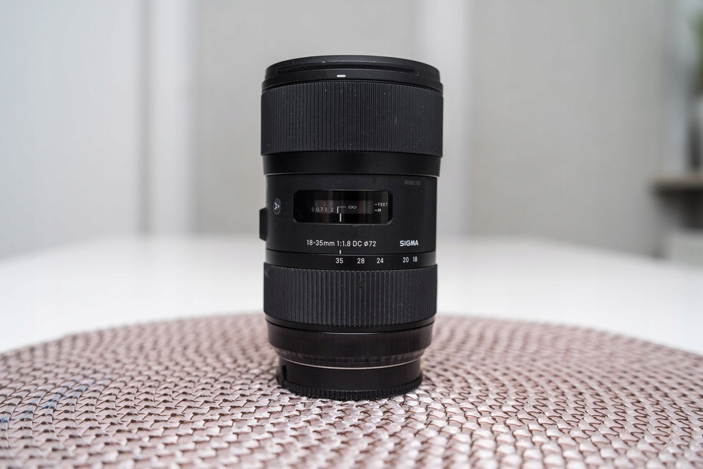 Sigma ART 18-35mm 1.8 HSM Sony A - lepszy od 17-50 - 7723361112 ...