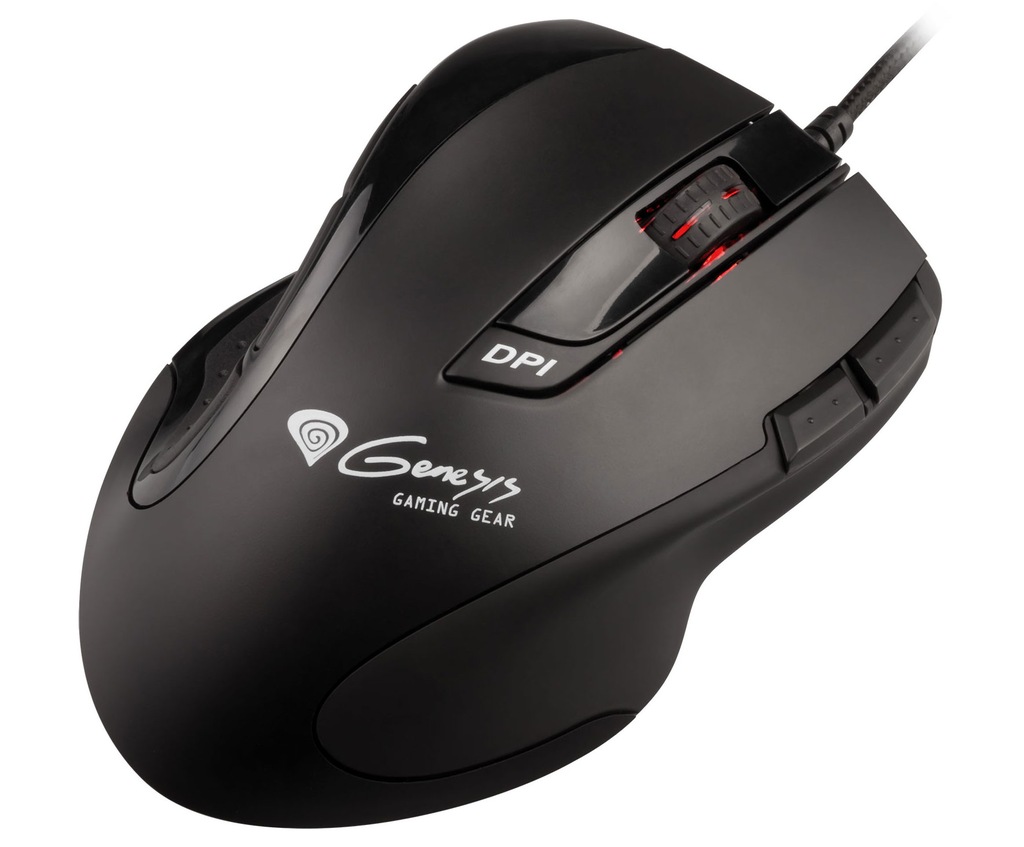 Mysz myszka graczy GENESIS GX68 gamingowa 3400DPI