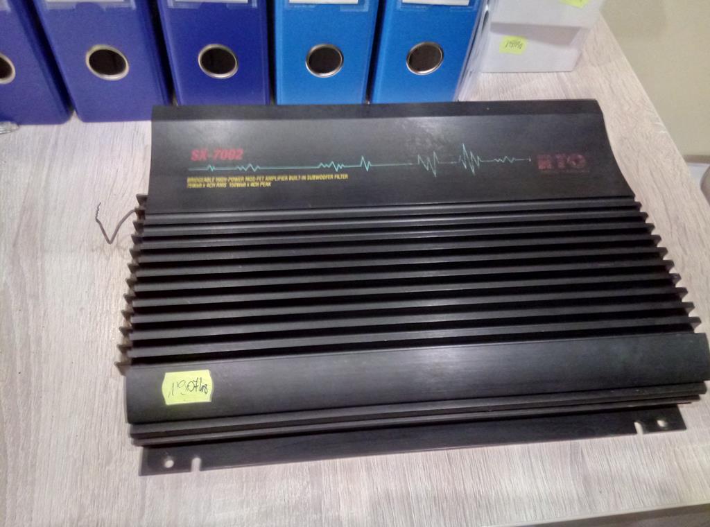 Wzmacniacz samochodowy RTO SX-7002