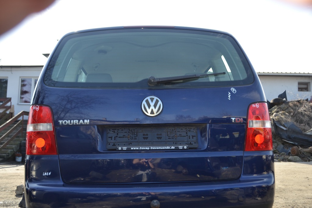 KLAPA BAGAŻNIKA TYŁ TYLNA VOLKSWAGEN TOURAN I LB5N