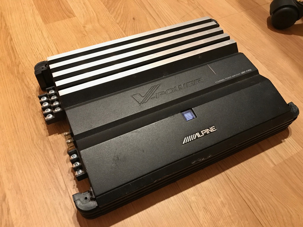 Wzmacniacz Alpine MRPF450 4 kanałowy 7659893314 oficjalne archiwum