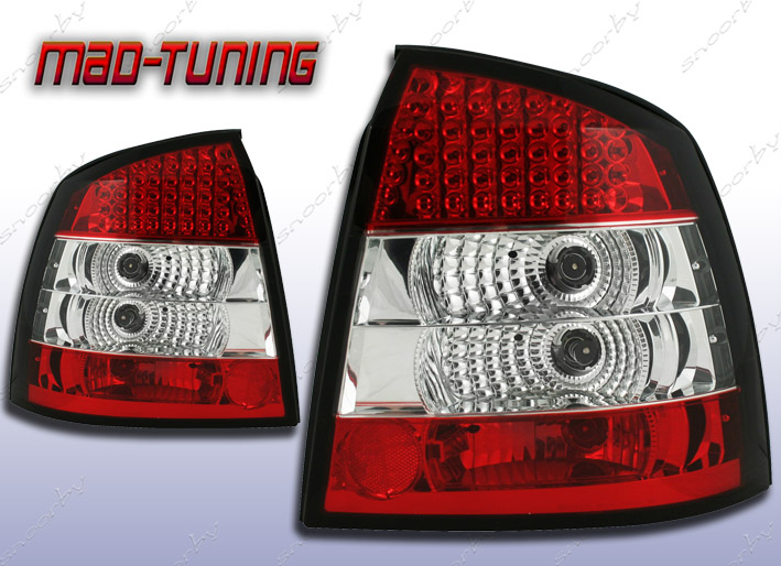 OPEL ASTRA 2 G LAMPY TYŁ CLEAR LED TUNING