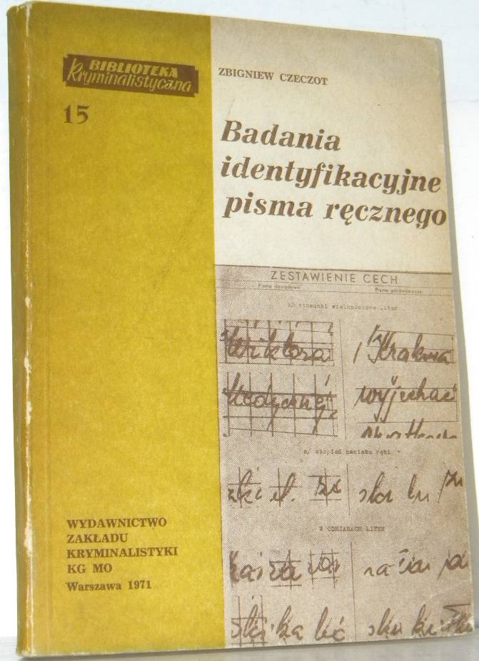 BADANIA IDENTYFIKACYJNE PISMA RĘCZNEGO Grafologia