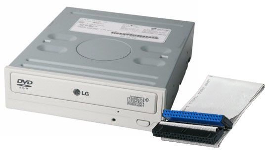 IDEALNY NAPĘD DVD ROM IDE ATA BIAŁY + TAŚMA = FVAT