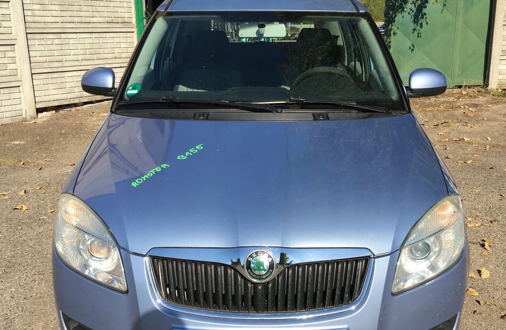 SKODA ROOMSTER MASKA POKRYWA SILNIKA IDEAŁ 9155