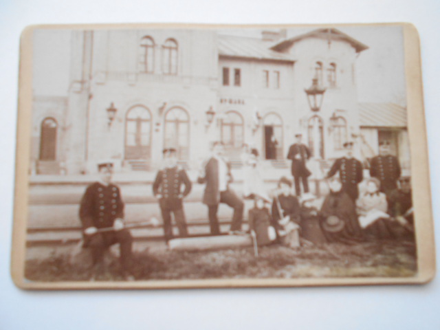 Nieszawa - Waganiec,Dworzec,lata 80/90 XIX w.