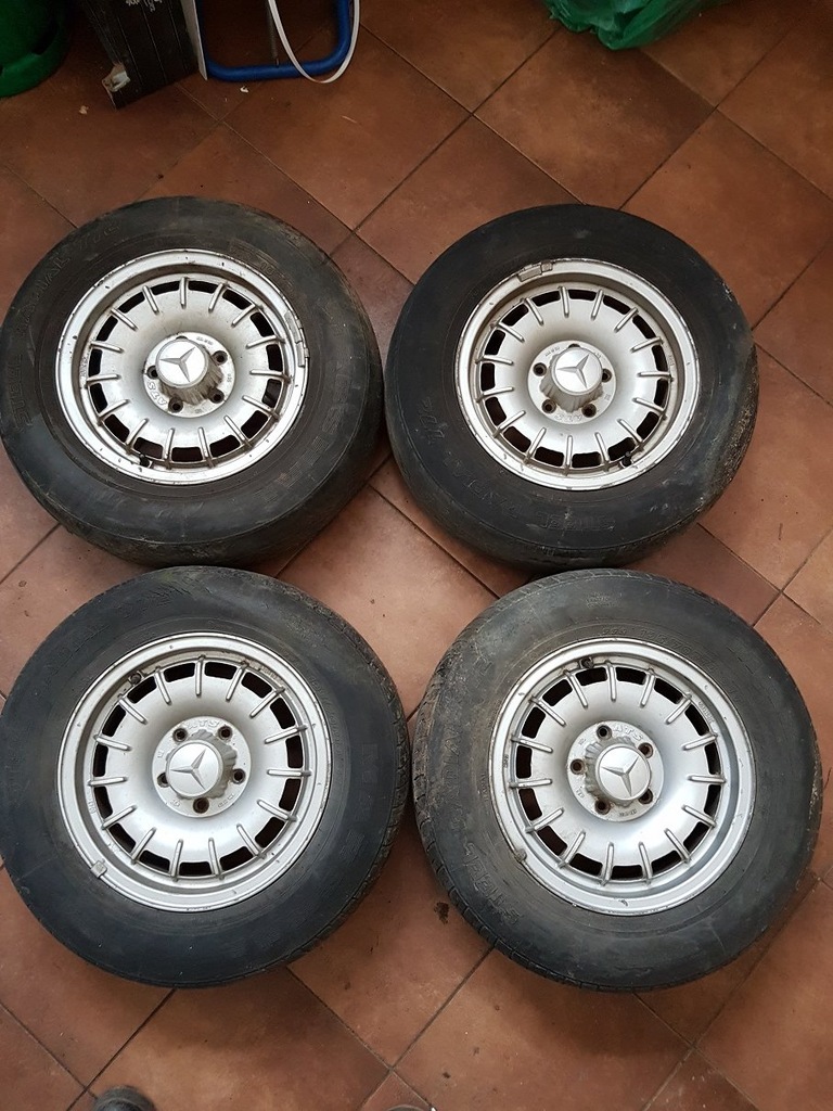 Felgi Barock Mercedes W123 Coupe 280CE 6x14