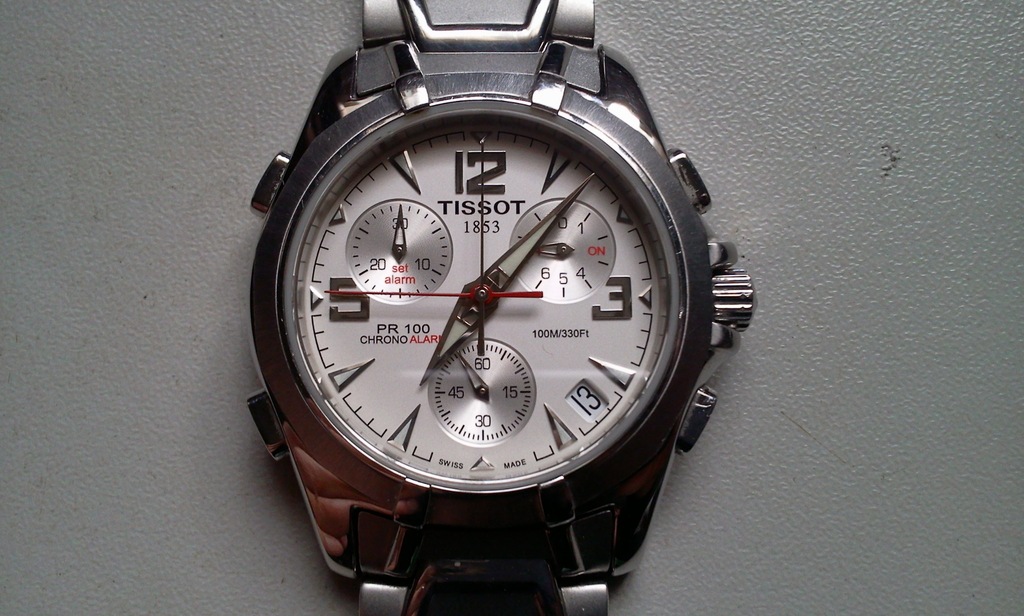 TISSOT PR- 100 - CHRONOGRAF - FLY BACK - ALARM
