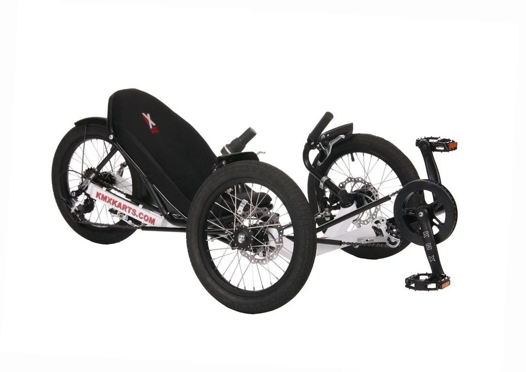 Rower poziomy trzykołowy, trike trajka KMX Kompact