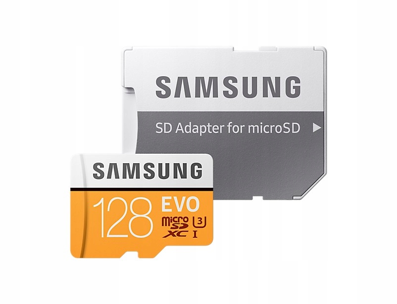 SAMSUNG MB-MP128GA/EU 128GB EVO mSD +Adapter